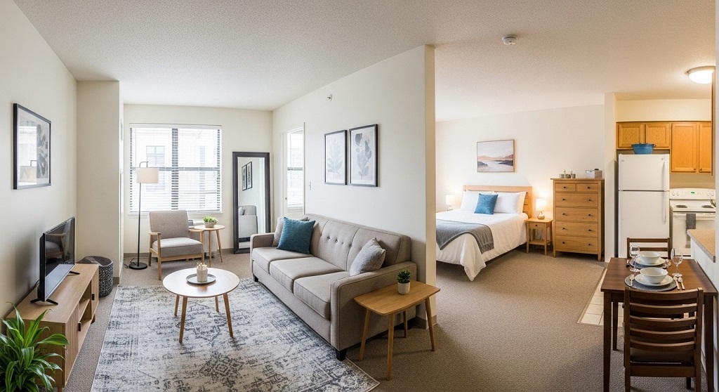 Small apartment bedroom storage ideas