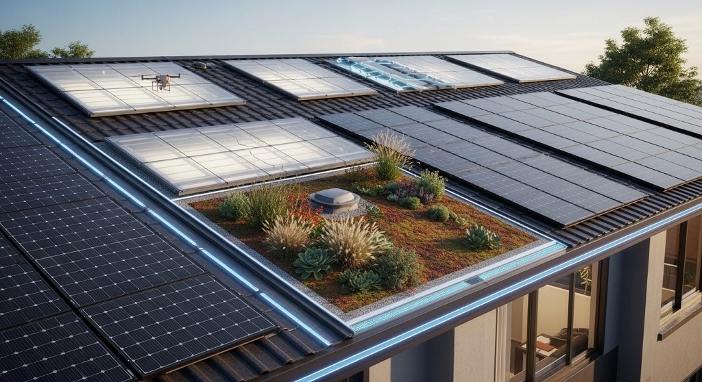 Solar roofing and cool roof materials comparison