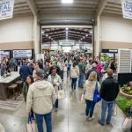Raleigh homeowners browsing home renovation and landscaping exhibits across two buildings at the Fairgrounds Southern Ideal Home Show fall 2026 edition at the North Carolina State Fairgrounds